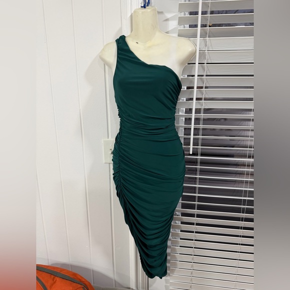 Club L asymmetrical midi dress - Picture 2 of 6